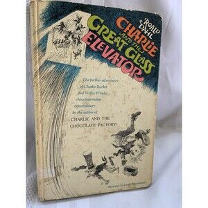 Charlie and the Great Glass Elevator Roald Dahl Hb Willy Wonka 14th Printing